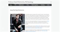Desktop Screenshot of davidpettinicchio.com